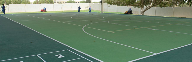 Aramco Facility, Udhailiyah, Saudi Arabia - Decoflex D8 Sports Flooring